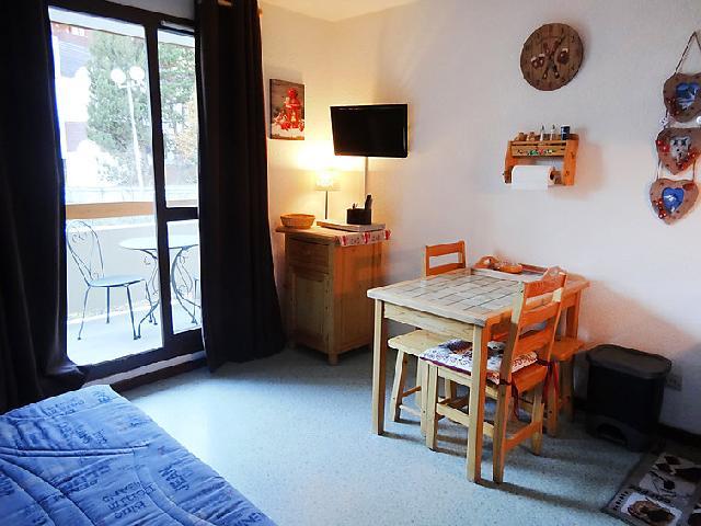 Ski verhuur Appartement 1 kamers 3 personen (21) - Chalets du Soleil - Les 2 Alpes - Woonkamer
