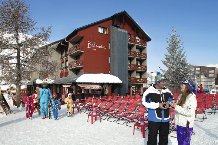 Location au ski Hôtel Belambra Club l'Orée des Pistes - Les 2 Alpes - Extérieur hiver