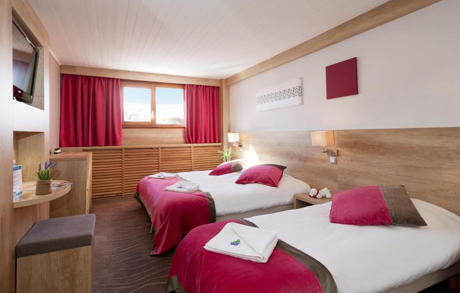 Skiverleih Hôtel Club MMV le Panorama - Les 2 Alpes - Schlafzimmer