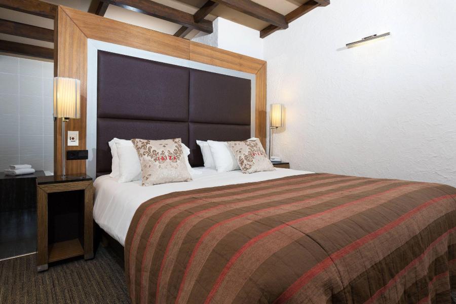 Аренда на лыжном курорте Hôtel Ibiza - Les 2 Alpes - Двухспальная кровать
