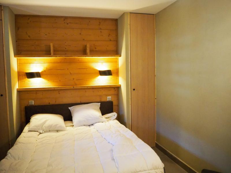 Skiverleih 2-Zimmer-Holzhütte für 6 Personen - La Résidence - Les 2 Alpes - Doppelbett