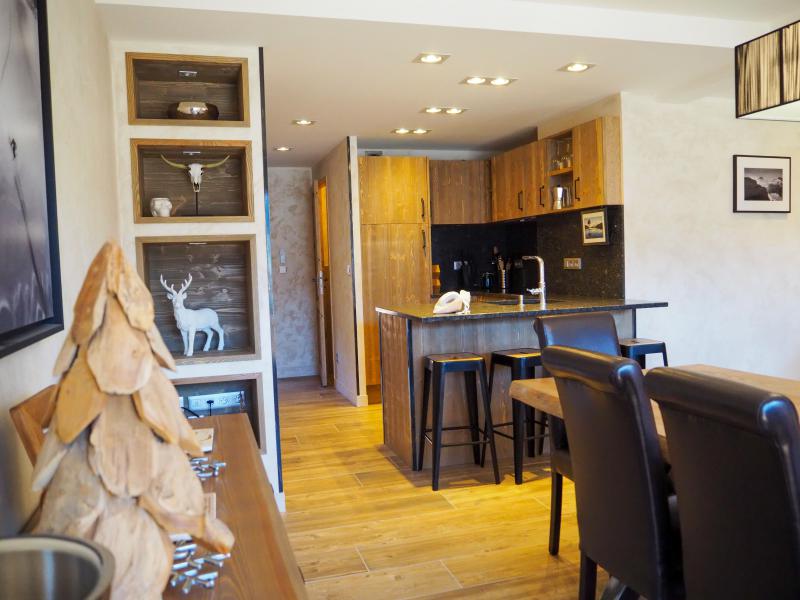 Skiverleih 4-Zimmer-Appartment für 8 Personen - La Résidence - Les 2 Alpes - Kochnische