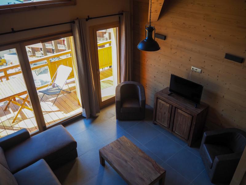 Rent in ski resort 5 room duplex apartment cabin 10 people - La Résidence - Les 2 Alpes - Mezzanine