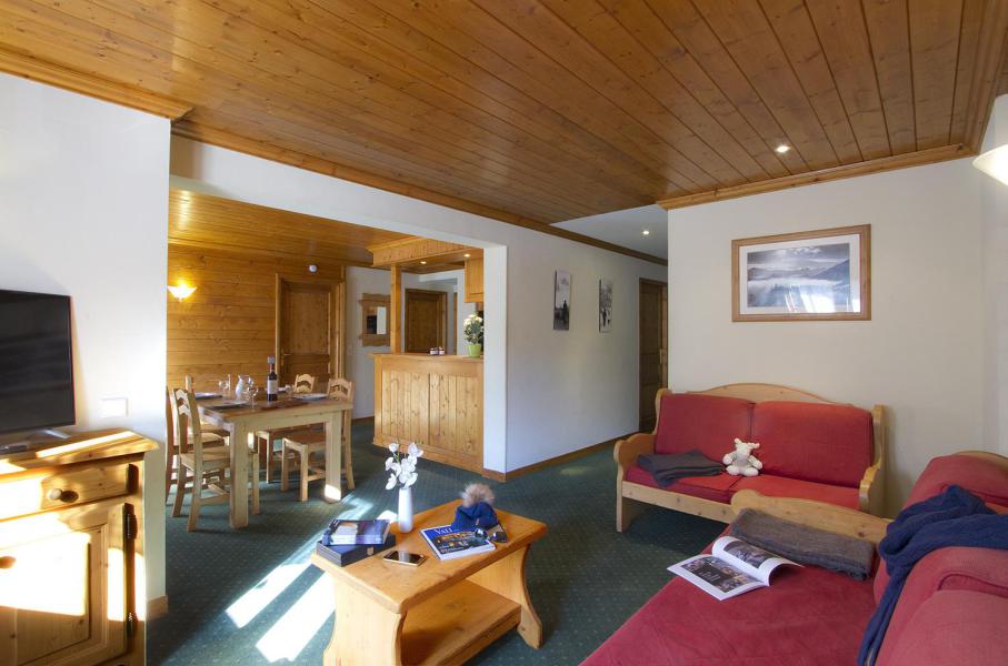 Ski verhuur Appartement 3 kamers bergnis 8 personen (13) - La Résidence Alpina Lodge - Les 2 Alpes - Woonkamer