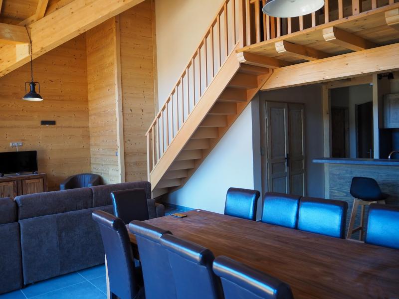 Alquiler al esquí Apartamento 5 piezas cabina duplex para 10 personas - La Résidence - Les 2 Alpes - Mesa