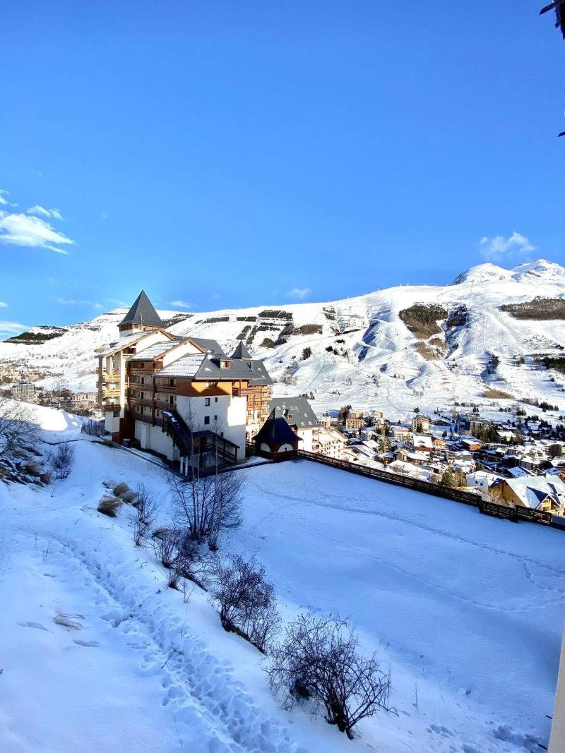 Ski verhuur La Résidence Côte Brune 5 - Les 2 Alpes - Buiten winter
