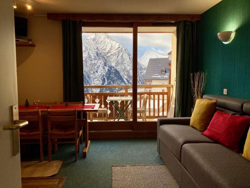 Rent in ski resort 2 room apartment 5 people (974) - La résidence le Soleil - Les 2 Alpes - Living room