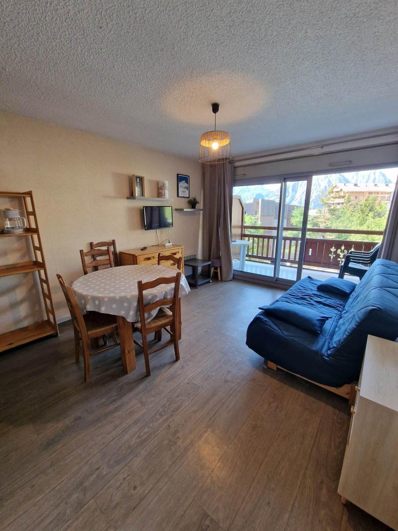 Skiverleih Studio Schlafnische 4 Personen (73) - La Résidence le Tyrol - Les 2 Alpes - Wohnzimmer