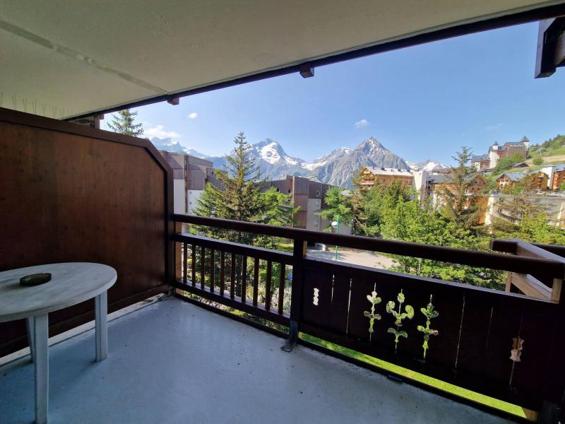 Rent in ski resort Studio sleeping corner 4 people (73) - La Résidence le Tyrol - Les 2 Alpes - Bedroom