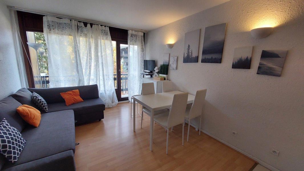 Ski verhuur Studio bergnis 4 personen (70) - La Résidence Olympe - Les 2 Alpes - Woonkamer