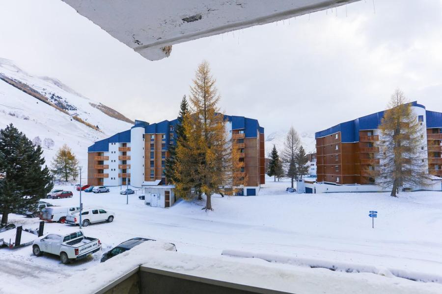 Rent in ski resort 2 room apartment sleeping corner 6 people (200) - Meijotel - Les 2 Alpes - Balcony