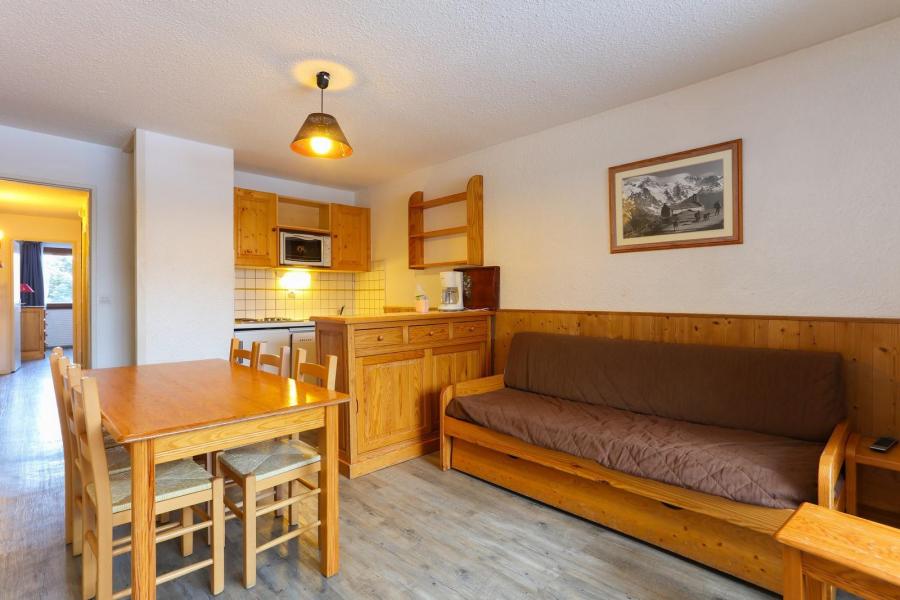 Rent in ski resort 2 room apartment sleeping corner 6 people (200) - Meijotel - Les 2 Alpes - Living room