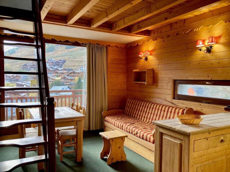 Ski verhuur Appartement 1 kamers mezzanine 6 personen (707) - Meijotel - Les 2 Alpes - Woonkamer