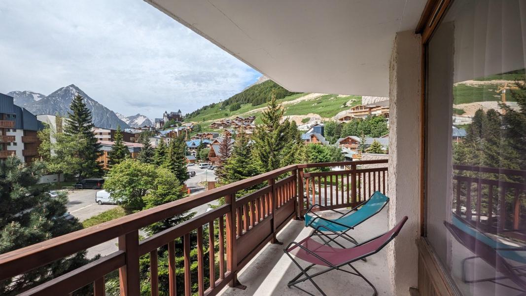 Ski verhuur Appartement 2 kamers bergnis 6 personen (304) - Meijotel - Les 2 Alpes - Balkon