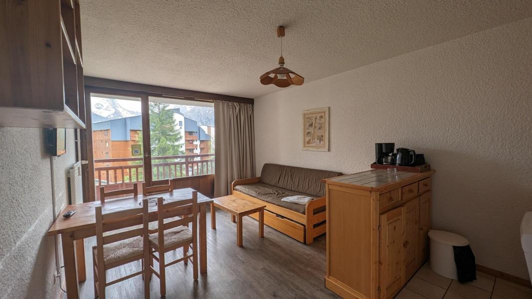 Ski verhuur Studio bergnis 4 personen (402) - Meijotel - Les 2 Alpes - Woonkamer