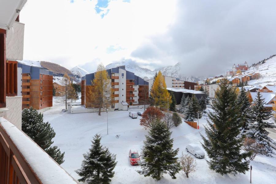 Location au ski Studio coin montagne 4 personnes (406) - Meijotel - Les 2 Alpes - Balcon