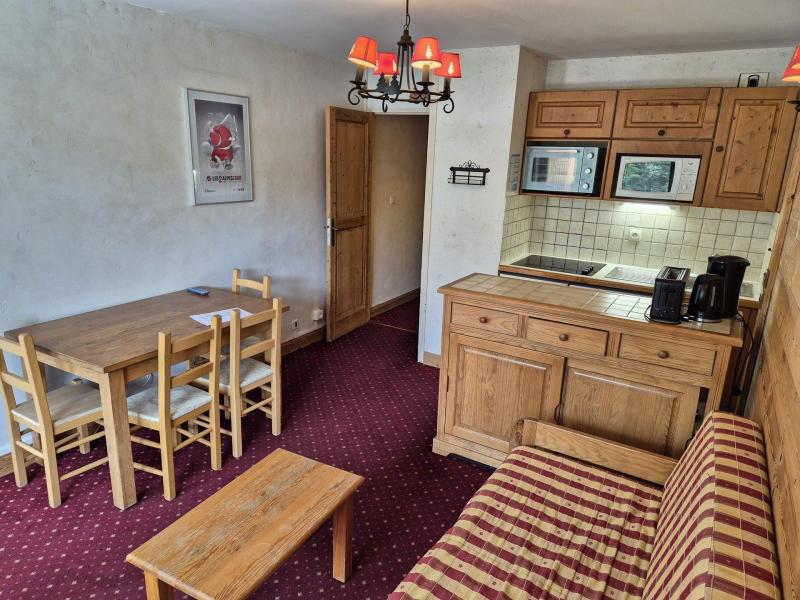 Skiverleih Studio Schlafnische 4 Personen (021) - Meijotel - Les 2 Alpes - Wohnzimmer