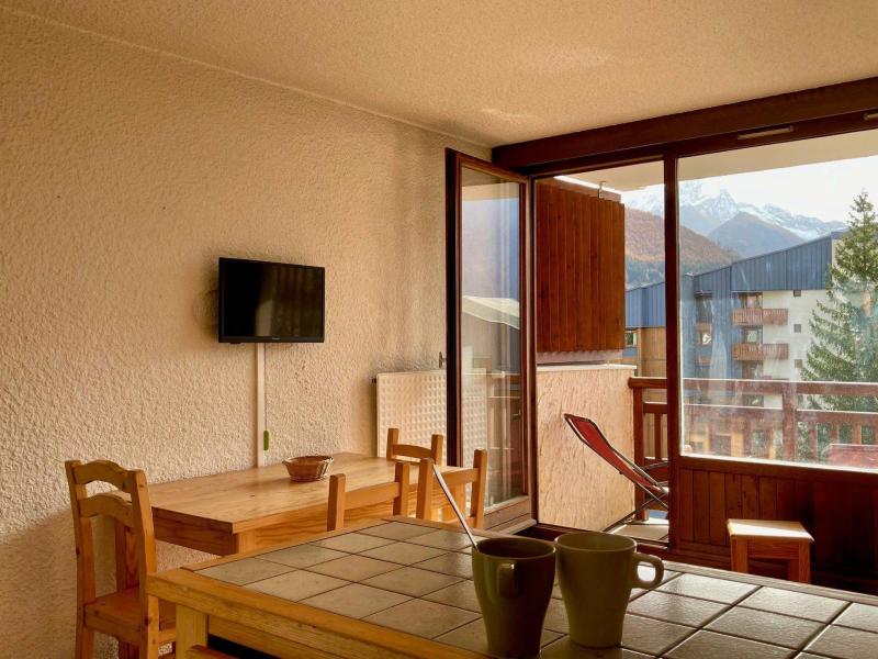 Skiverleih Studio Schlafnische 4 Personen (066) - Meijotel - Les 2 Alpes - Wohnzimmer