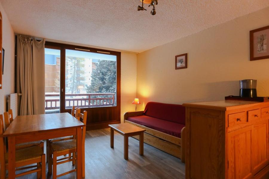 Skiverleih Studio Schlafnische 4 Personen (102) - Meijotel - Les 2 Alpes - Wohnzimmer