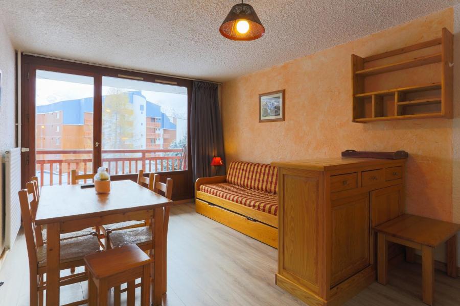 Skiverleih Studio Schlafnische 4 Personen (302) - Meijotel - Les 2 Alpes - Wohnzimmer