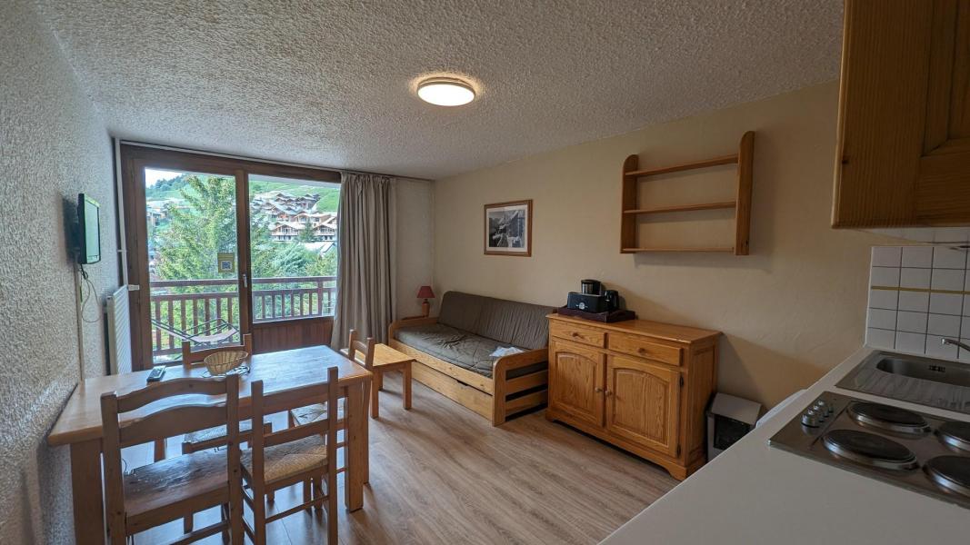 Skiverleih Studio Schlafnische 4 Personen (305) - Meijotel - Les 2 Alpes - Wohnzimmer