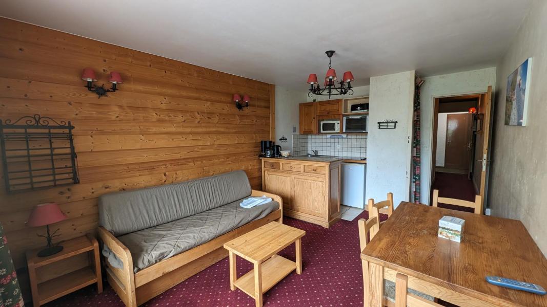 Skiverleih Studio Schlafnische 4 Personen (309) - Meijotel - Les 2 Alpes - Wohnzimmer