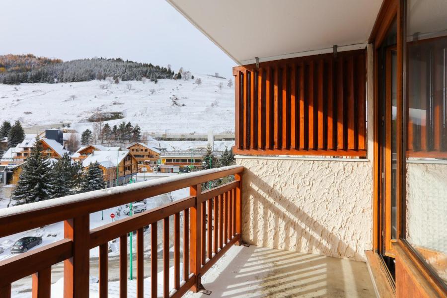 Skiverleih Studio Schlafnische 4 Personen (408) - Meijotel - Les 2 Alpes - Balkon