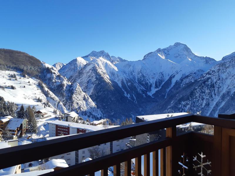 Vakantie in de bergen Studio bergnis 4 personen (F26) - Résidence Alphératz - Les 2 Alpes - Buiten winter