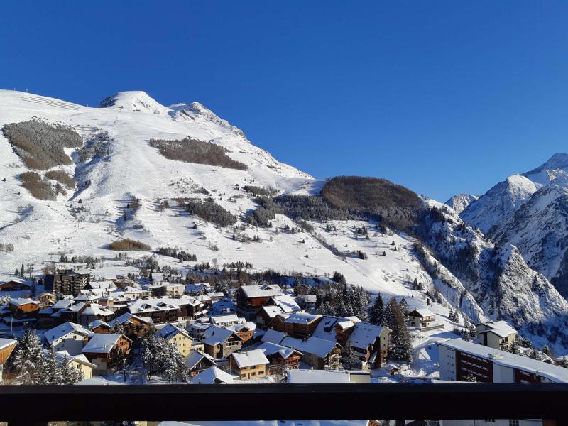 Аренда на лыжном курорте Квартира студия со спальней для 4 чел. (F26) - Résidence Alphératz - Les 2 Alpes - зимой под открытым небом