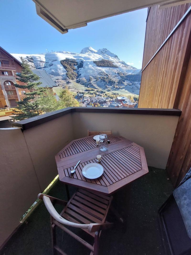 Location au ski Studio 3 personnes (F09) - Résidence Alphératz - Les 2 Alpes - Balcon