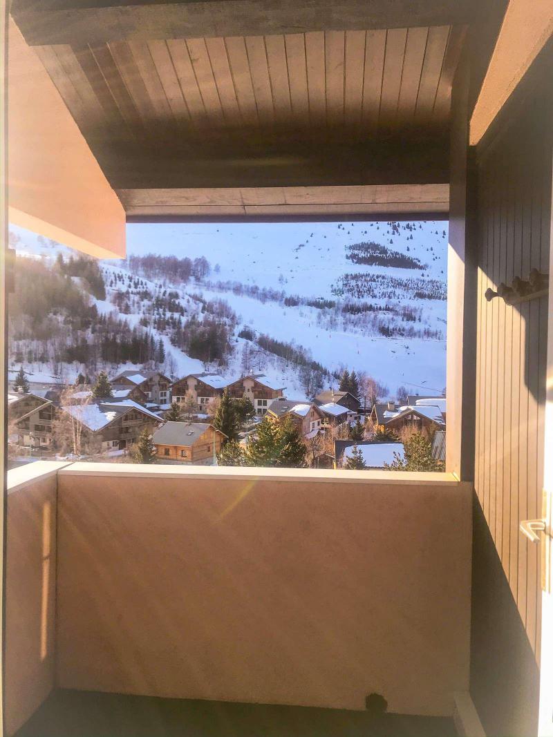 Location au ski Appartement 2 pièces coin montagne 4 personnes (272) - Résidence Arc en Ciel - Les 2 Alpes - Balcon