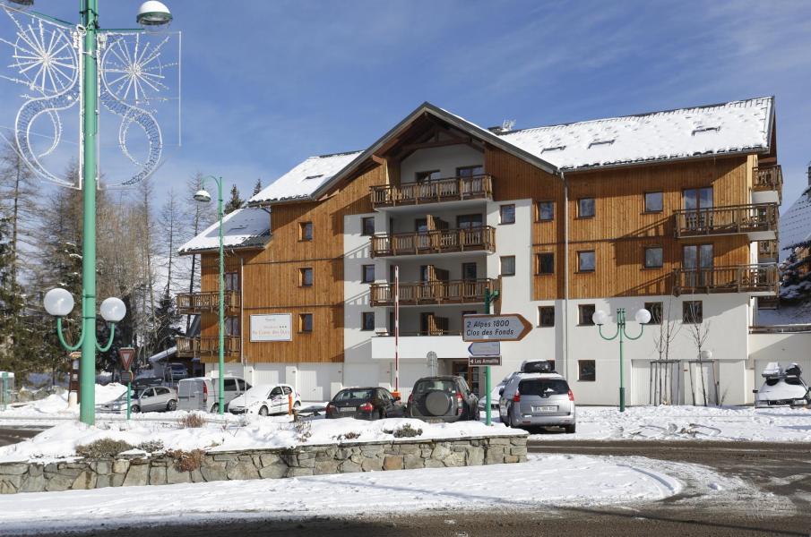 Location au ski Résidence Au Coeur des Ours - Les 2 Alpes - Extérieur hiver