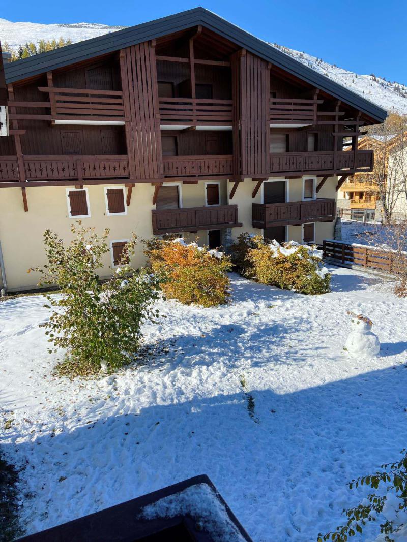 Каникулы в горах Квартира студия со спальней для 4 чел. (CDOB109) - Résidence Chalet d'Or B - Les 2 Alpes - зимой под открытым небом