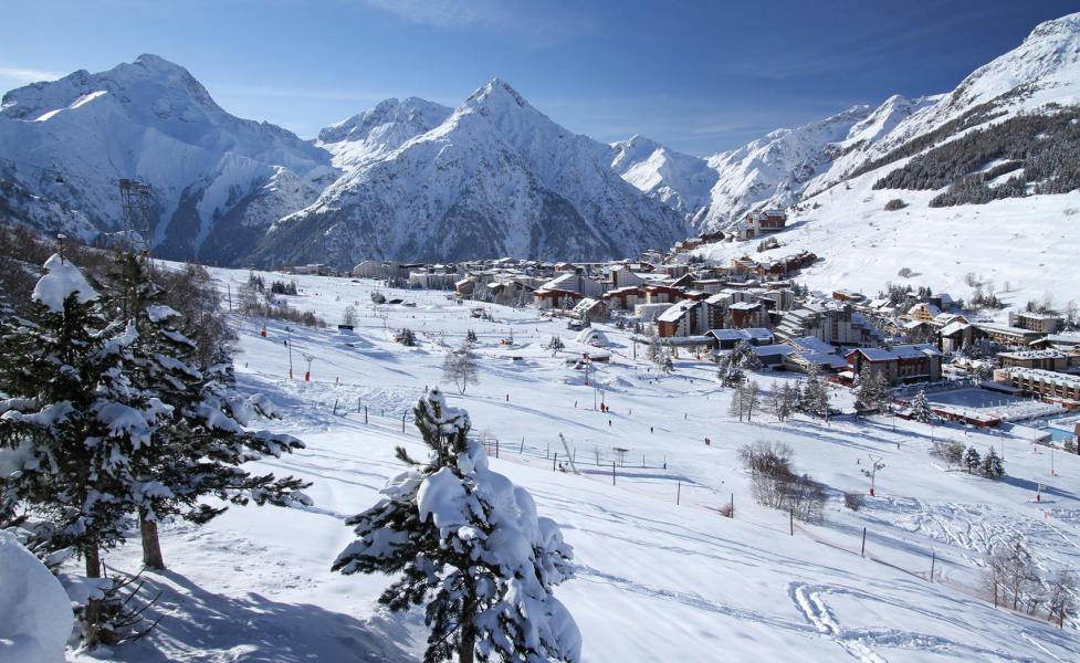 Vacances en montagne Résidence Club MMV les Clarines - Les 2 Alpes - Extérieur hiver