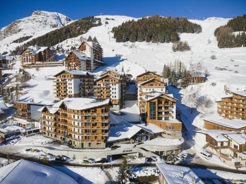 Vacances en montagne Résidence Club MMV les Clarines - Les 2 Alpes - Extérieur hiver