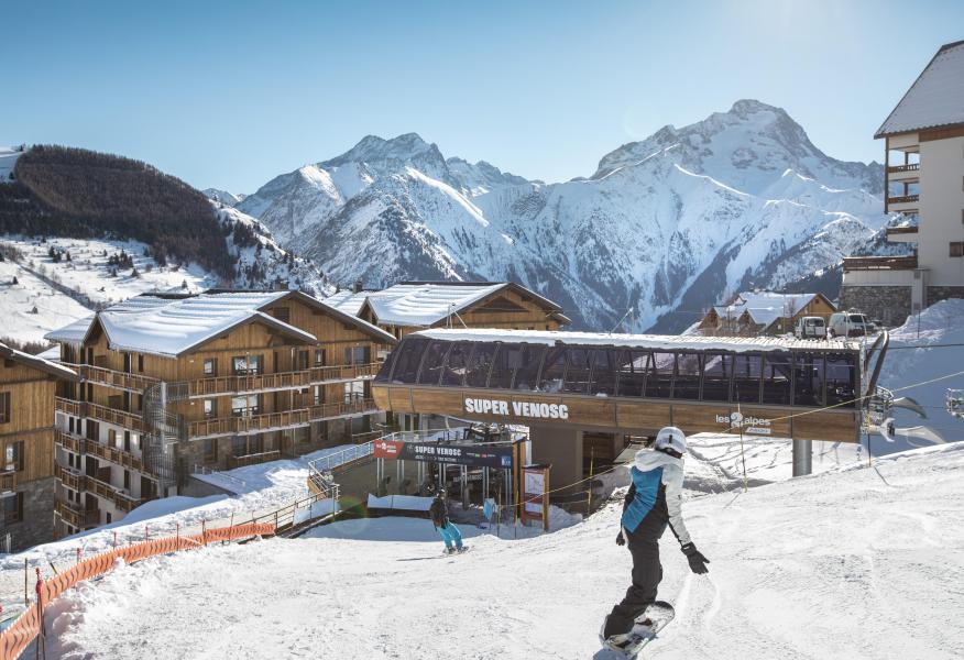 Vacanze in montagna Résidence Club MMV les Clarines - Les 2 Alpes - Esteriore inverno