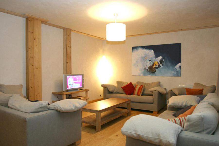 Rent in ski resort Résidence Cortina - Les 2 Alpes - Living room