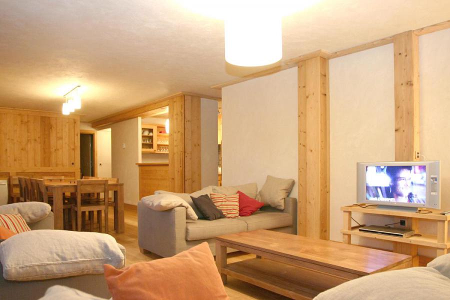 Rent in ski resort Résidence Cortina - Les 2 Alpes - Living room