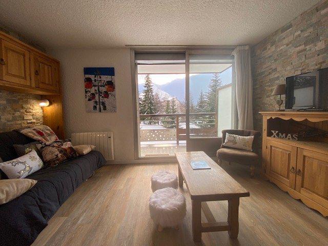 Аренда на лыжном курорте Квартира студия со спальней для 5 чел. (824) - Résidence Côte Brune 3 - Les 2 Alpes - Салон