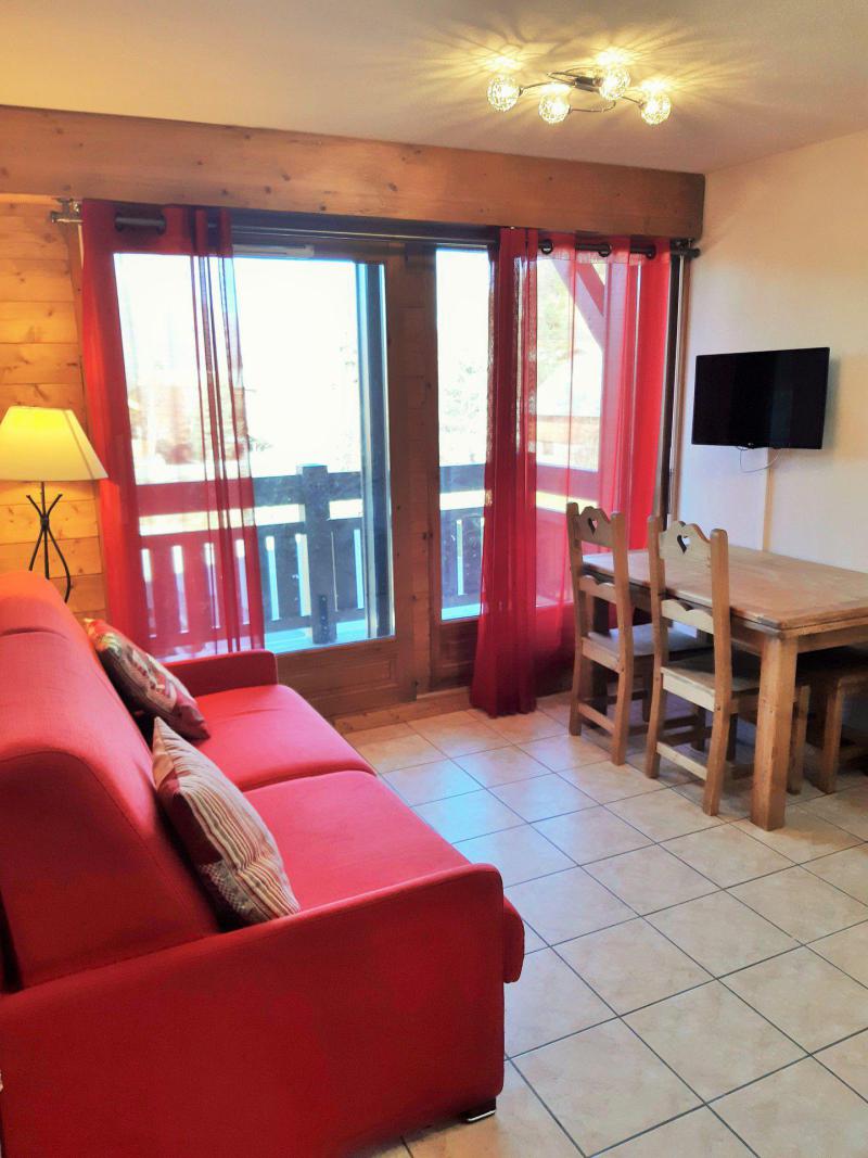 Ski verhuur Appartement 2 kamers 4 personen (117) - Résidence Jardin Alpin B - Les 2 Alpes - Woonkamer