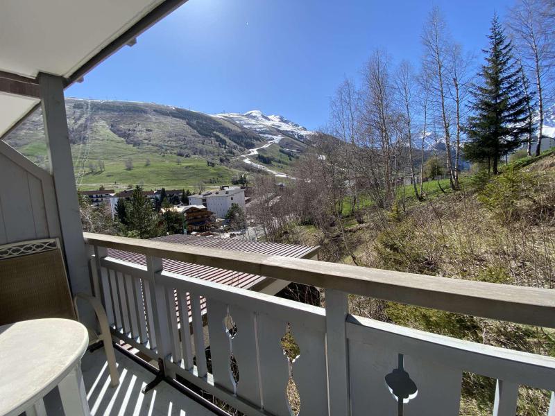 Rent in ski resort Studio sleeping corner 4 people (901) - Résidence Kandahar - Les 2 Alpes - Balcony