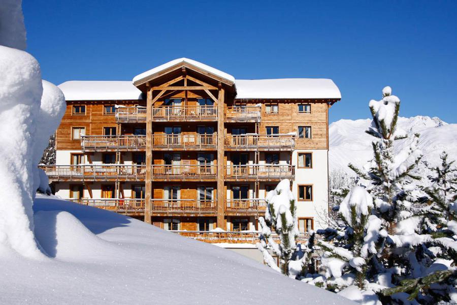 Vacances en montagne Résidence l'Alba - Les 2 Alpes - Extérieur hiver