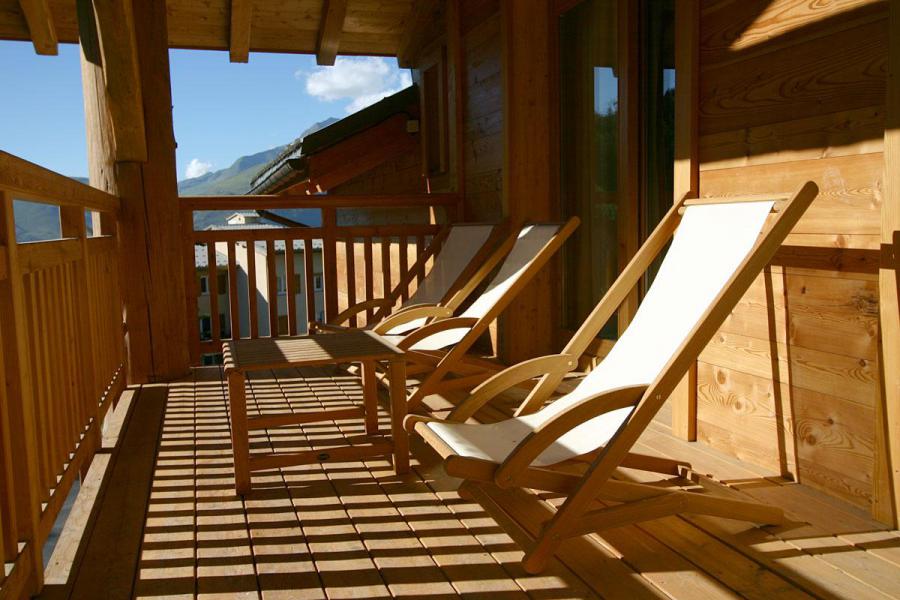 Rent in ski resort Résidence l'Alba - Les 2 Alpes - Terrace