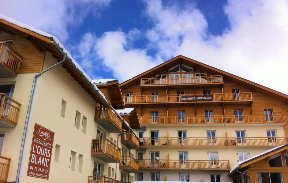 Vacances en montagne Résidence l'Ours Blanc - Les 2 Alpes - Extérieur hiver