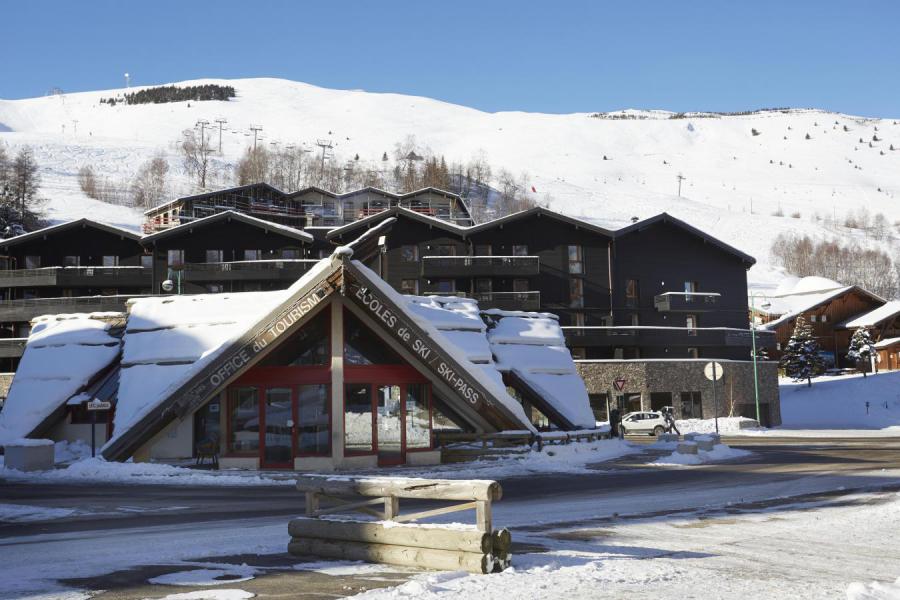 Location au ski Résidence La Restanque - Les 2 Alpes - Extérieur hiver