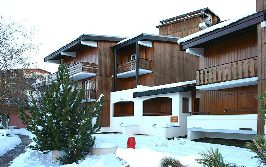 Vacances en montagne Résidence Lautaret 5 - Les 2 Alpes - Extérieur hiver