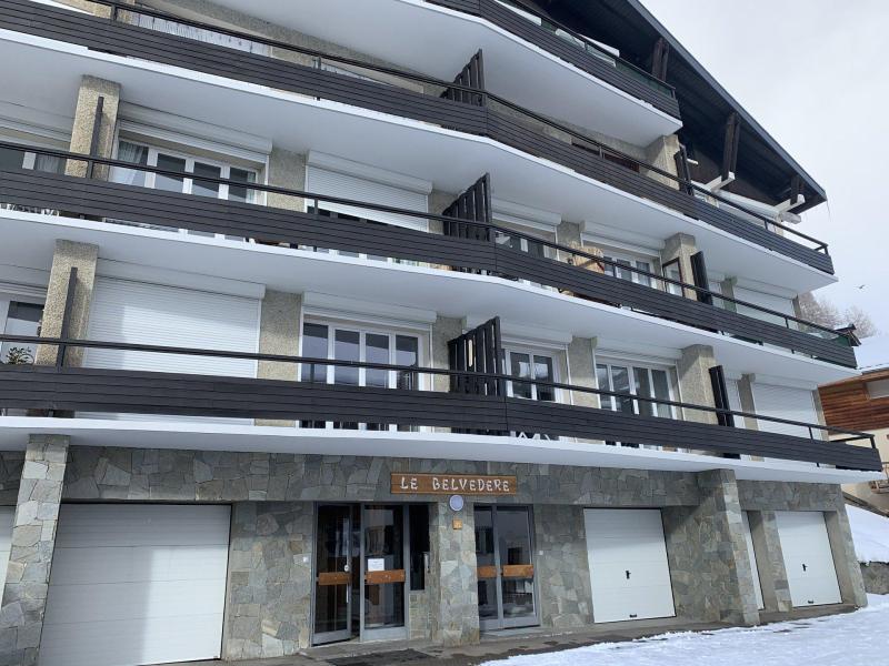 Location au ski Appartement 3 pièces 6 personnes (4) - Résidence le Belvédère - Les 2 Alpes - Extérieur hiver