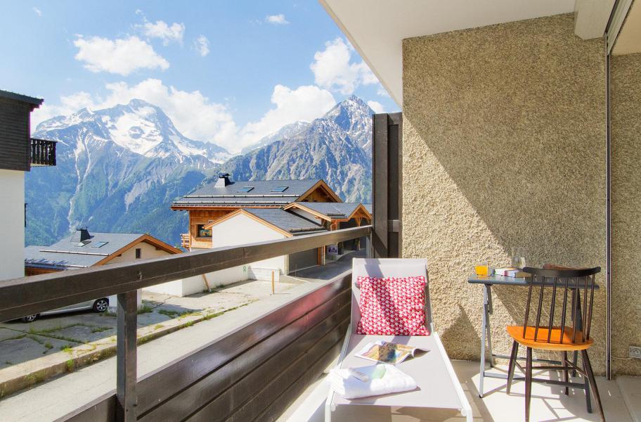 Location au ski Appartement 3 pièces 6 personnes (4) - Résidence le Belvédère - Les 2 Alpes - Terrasse