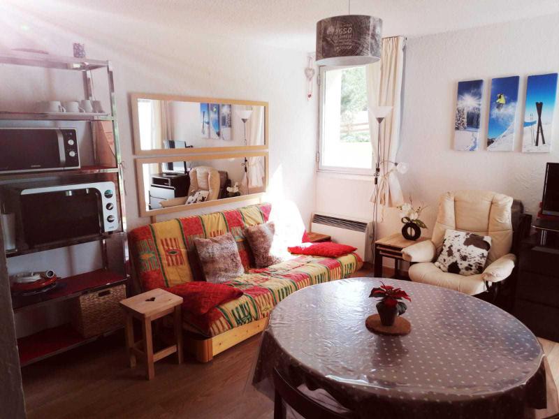 Rent in ski resort 2 room apartment 4 people (CB2CD1) - Résidence le Côte Brune II - Les 2 Alpes - Living room