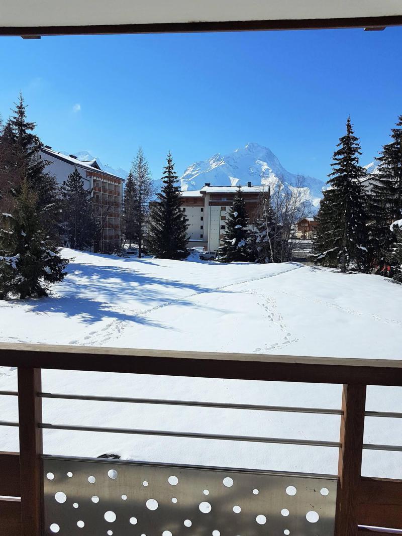 Location au ski Studio coin montagne 4 personnes (CB5F2) - Résidence le Côte Brune V - Les 2 Alpes - Extérieur hiver